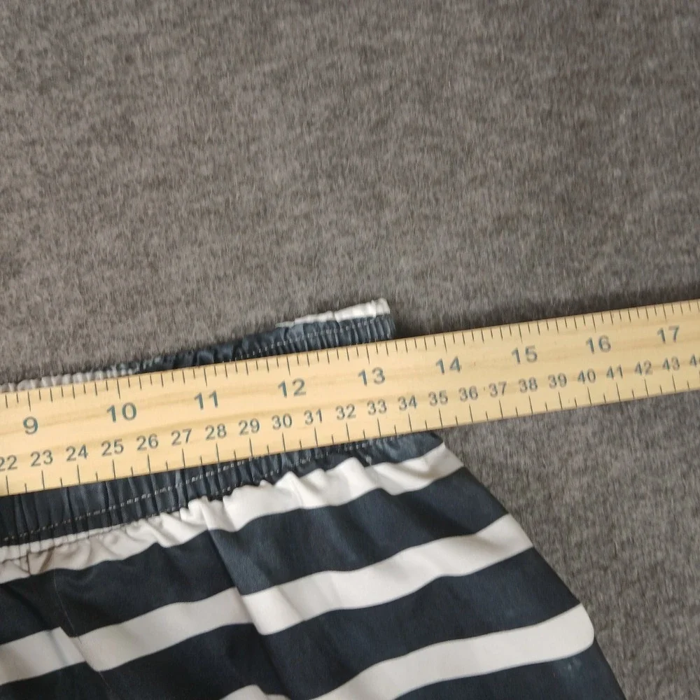 Nonwe Men's Size‎ 30 Board Shorts Swim Trunks Lined Striped Tie Waist.